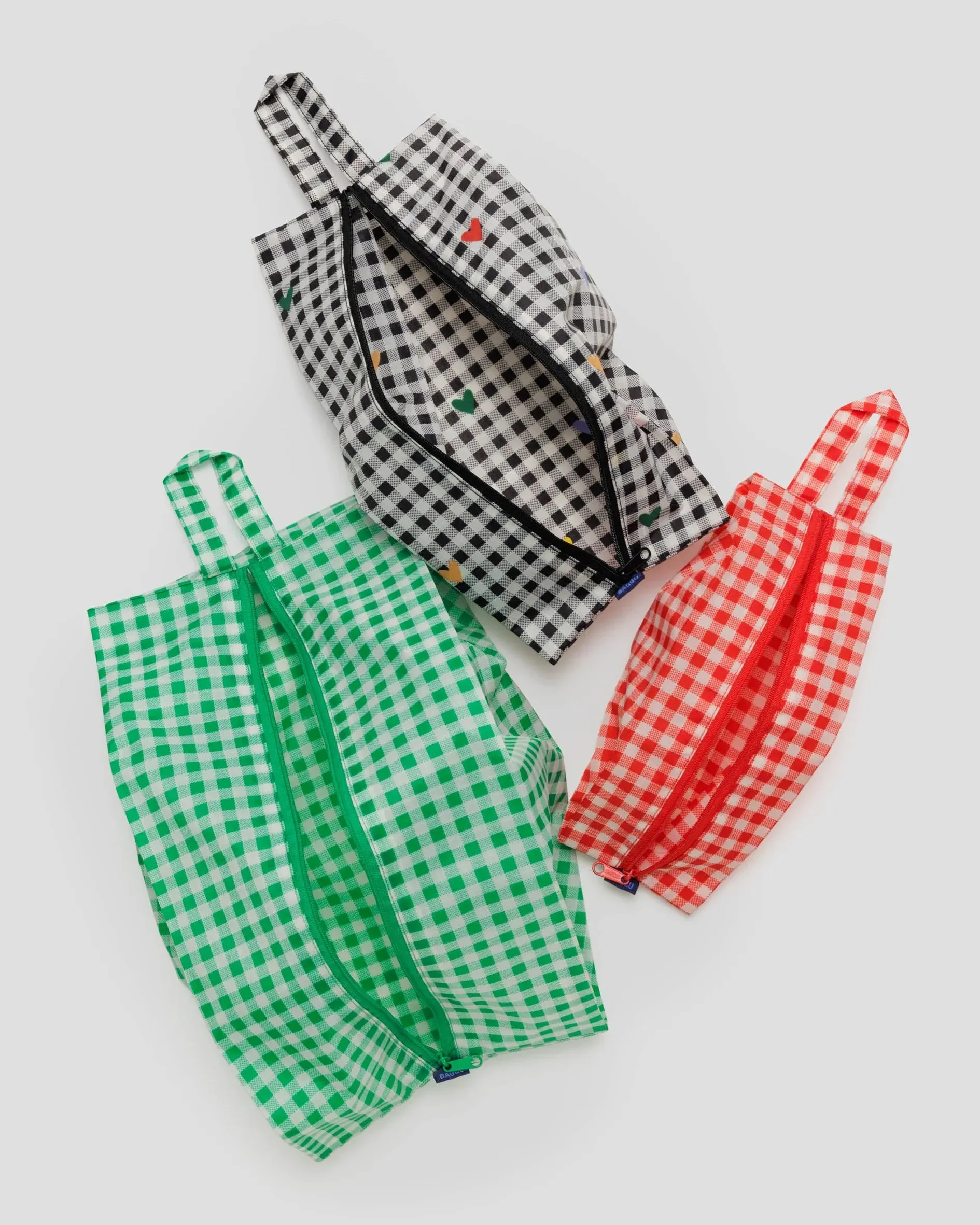 3D Zip Set in Gingham