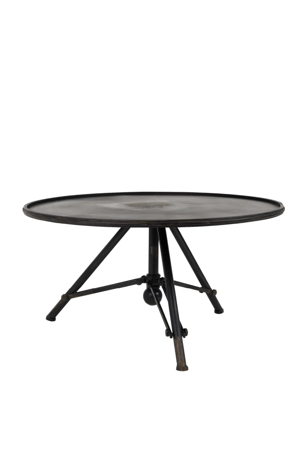 Black Round End Table | Dutchbone Brok