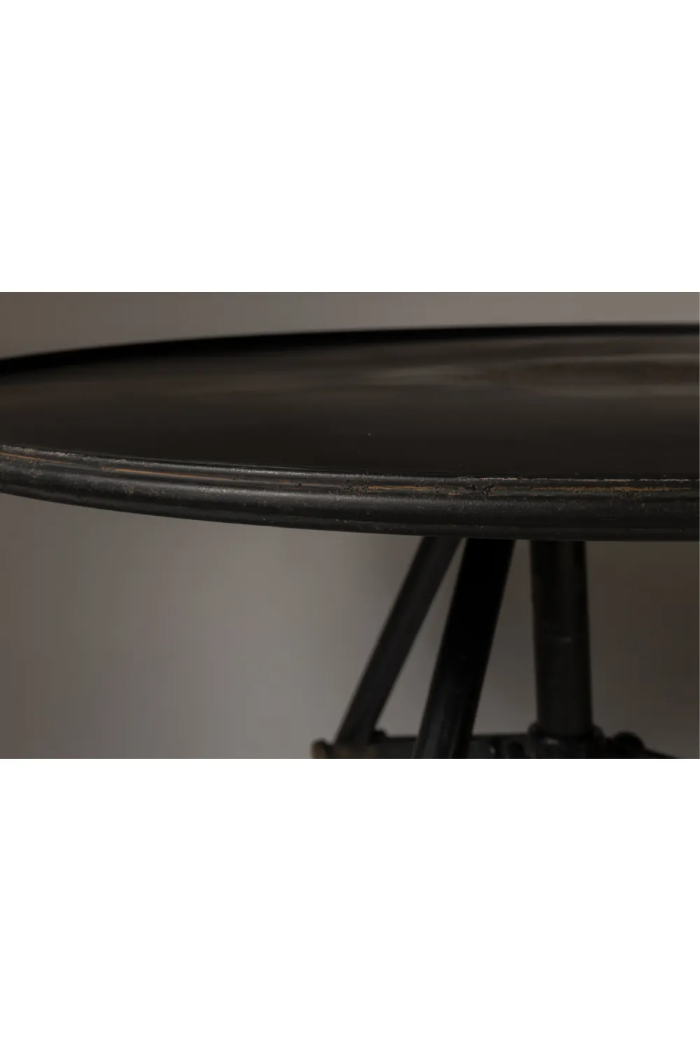 Black Round End Table | Dutchbone Brok