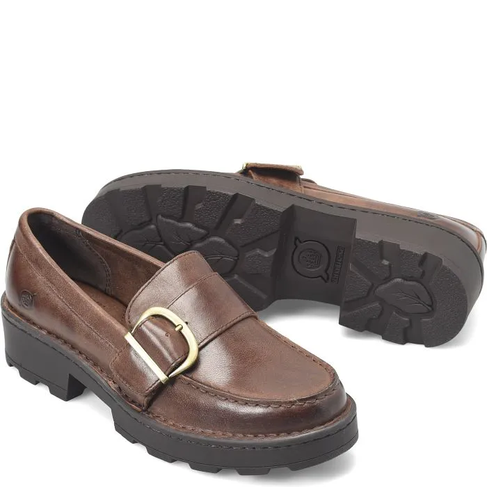 Born Caerra Loafer in Dark Brown & Black