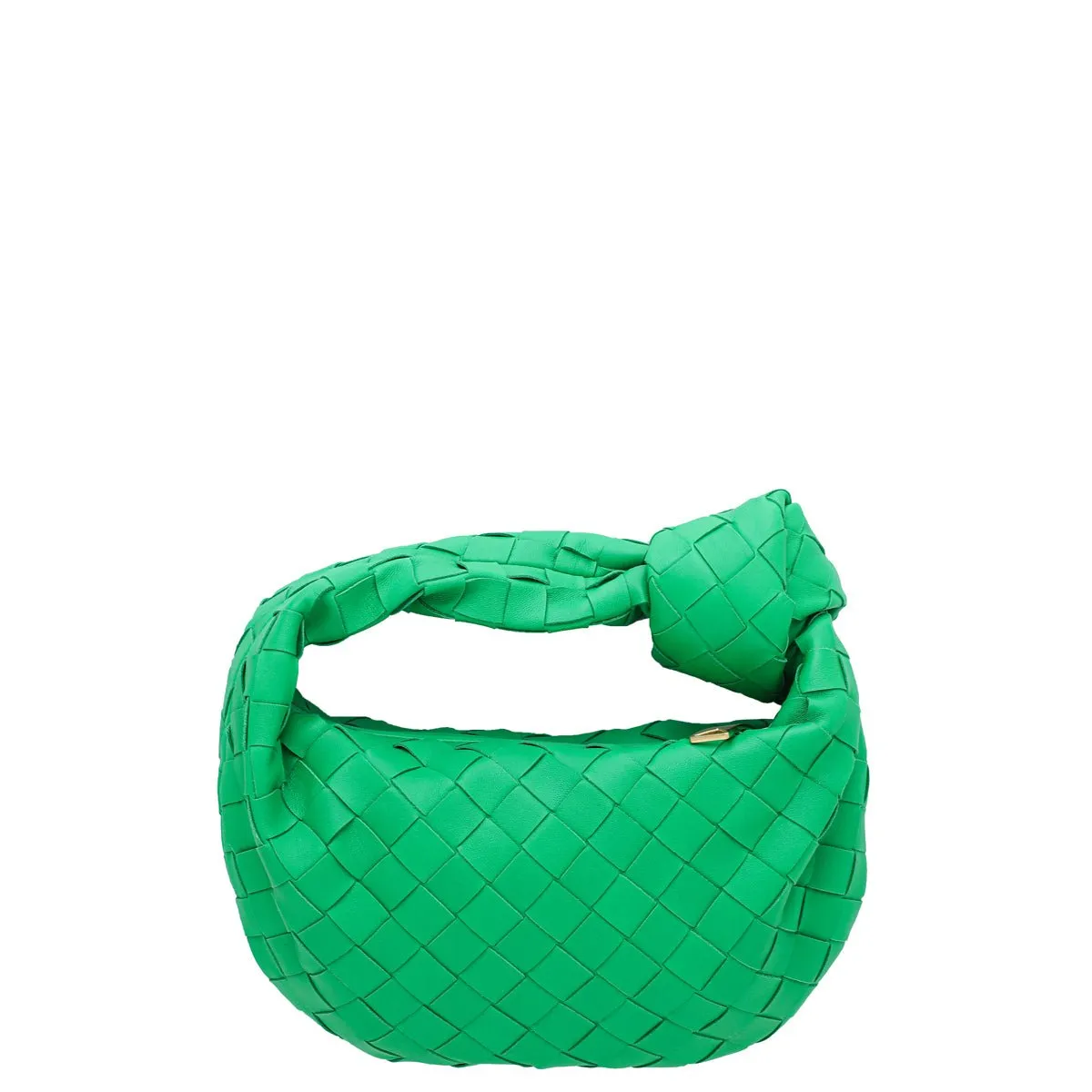 Bottega Veneta Grass Green Intrecciato Nappa Jodie Mini Bag