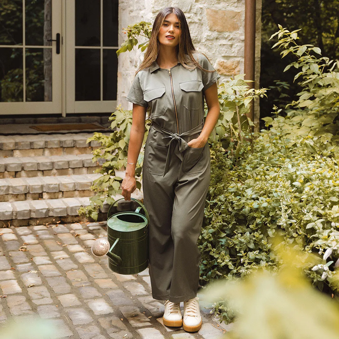 City Jumpsuit, Olive