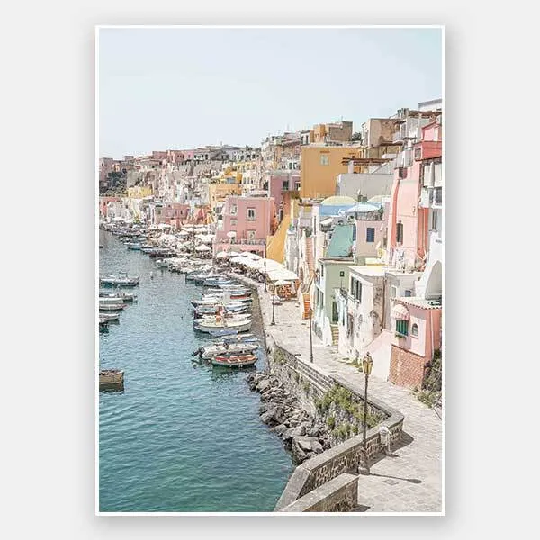 Coastal Pastels Unframed Art Print