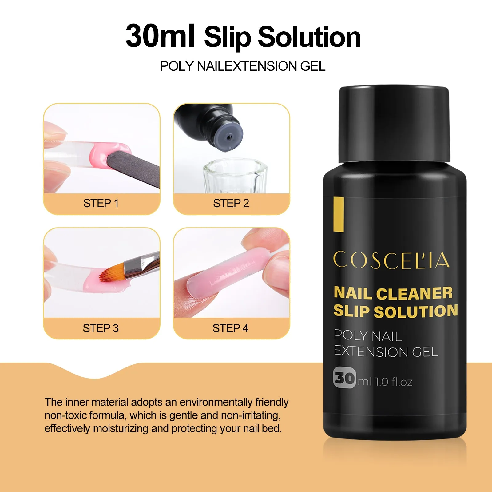 Coscelia Poly Gel Slip Solution 30ml