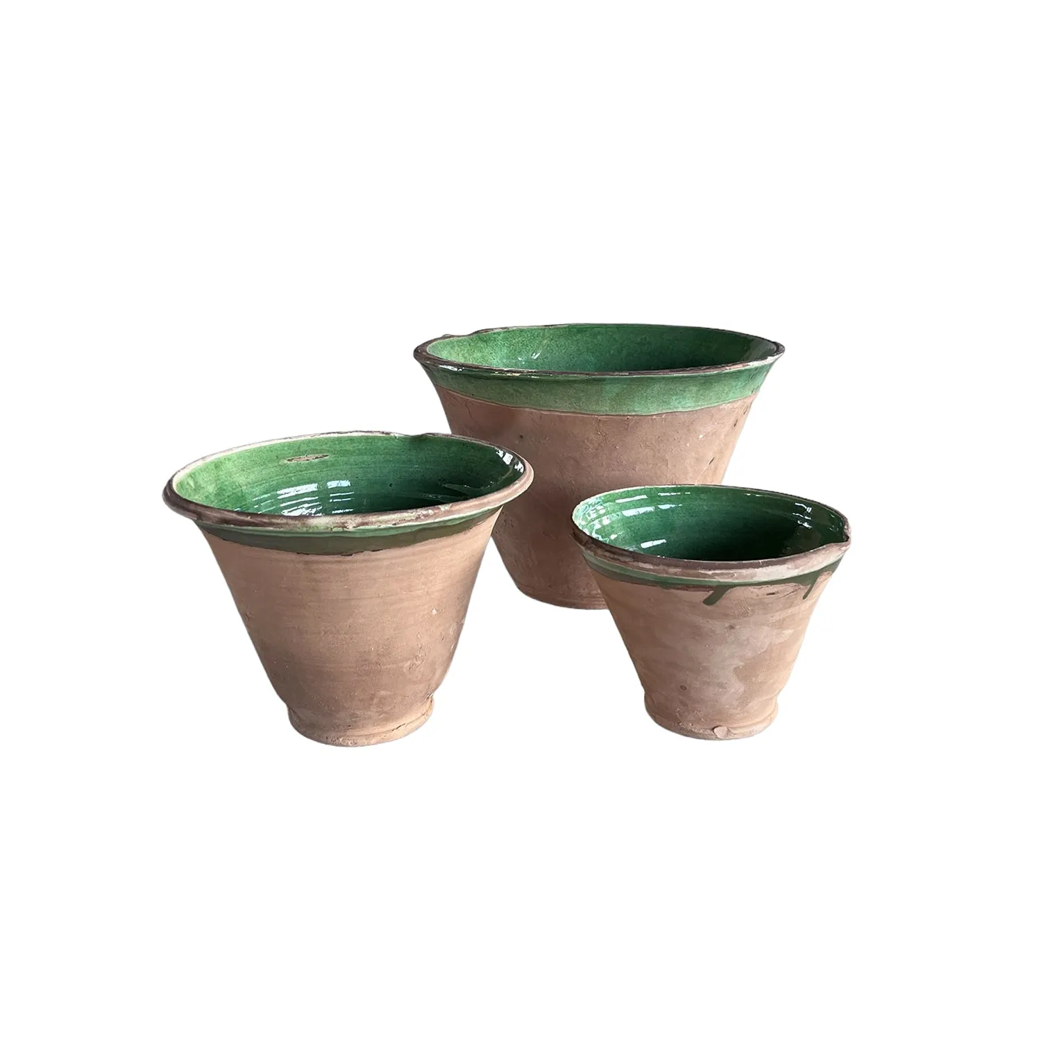 Cottage Crafted Bowls, S/3