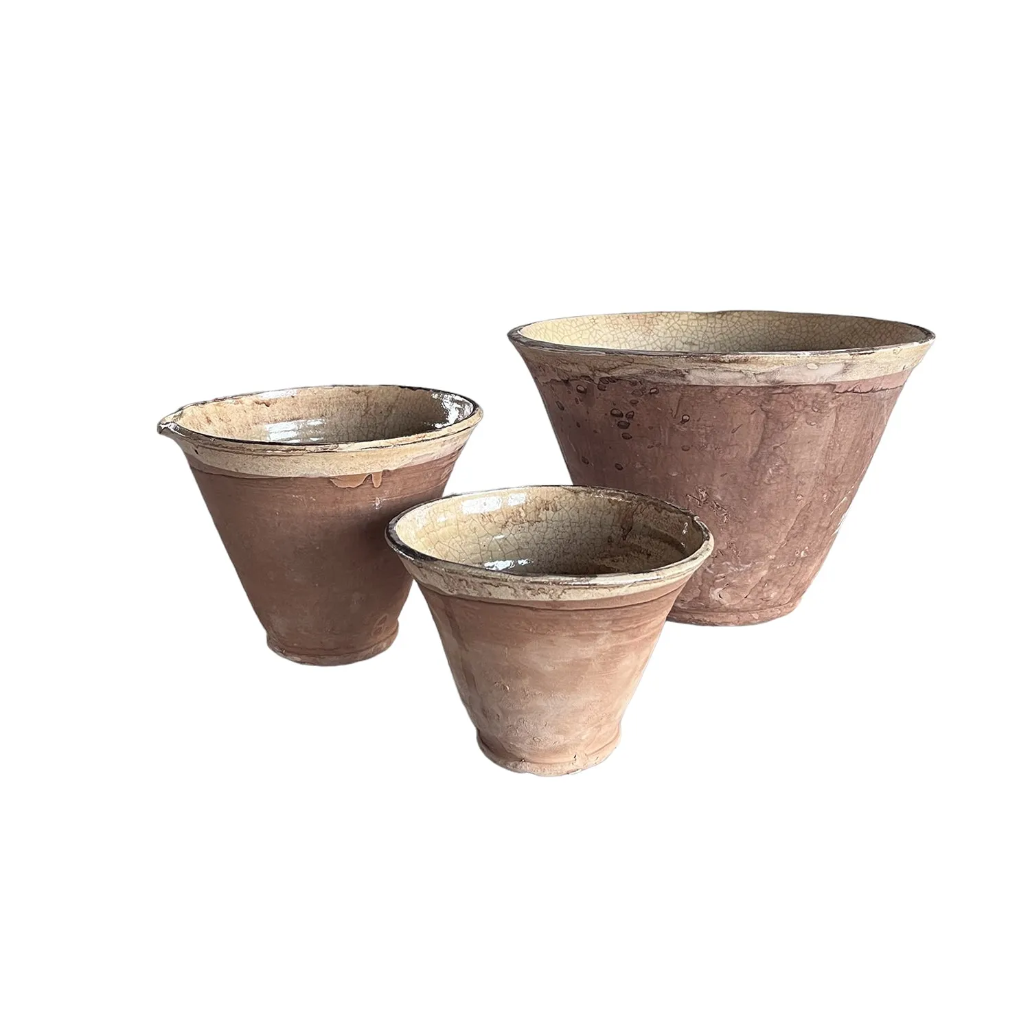 Cottage Crafted Bowls, S/3