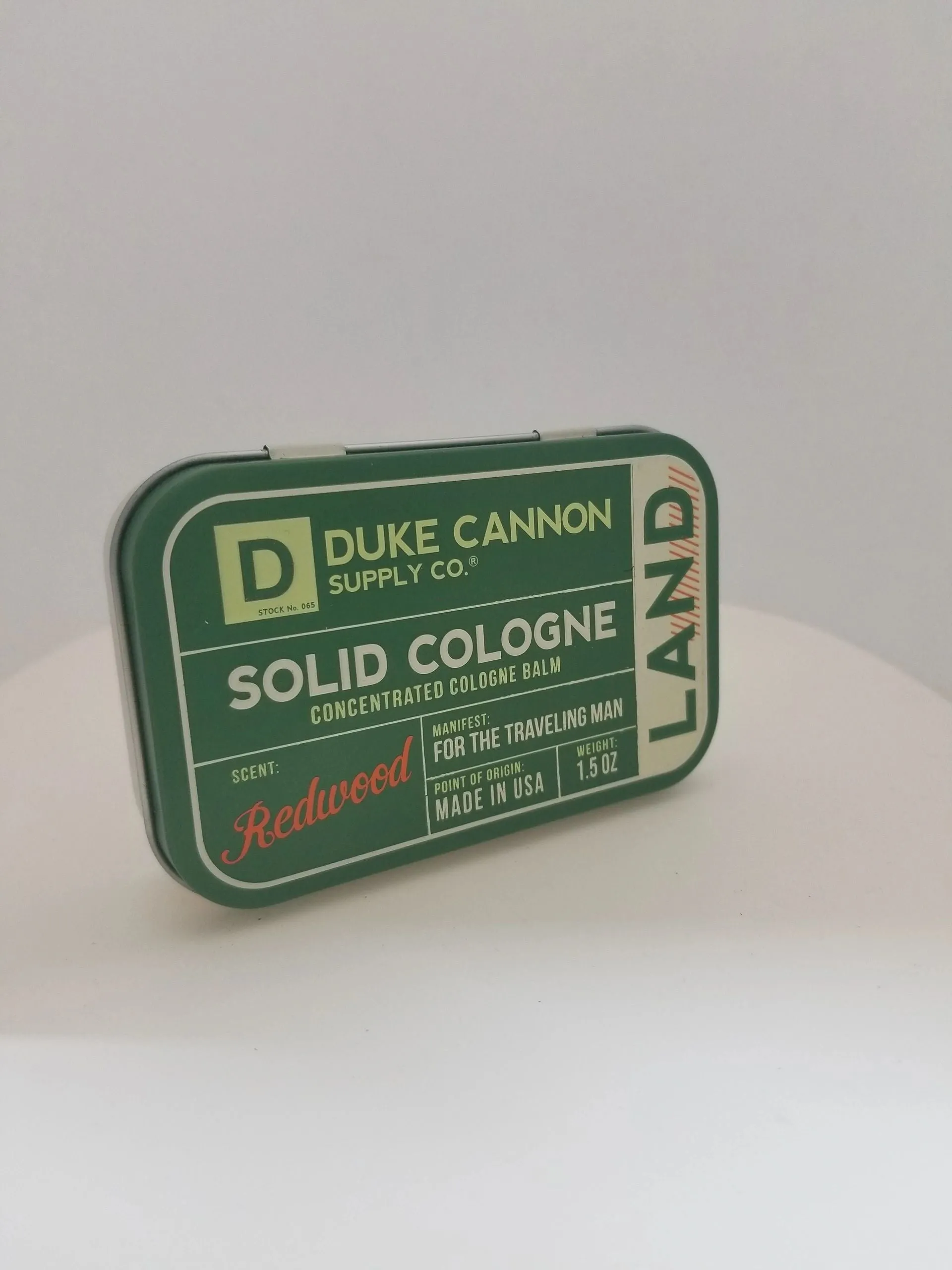 Duke Cannon Supply Co. "Redwood" Concentrated Cologne "LAND"