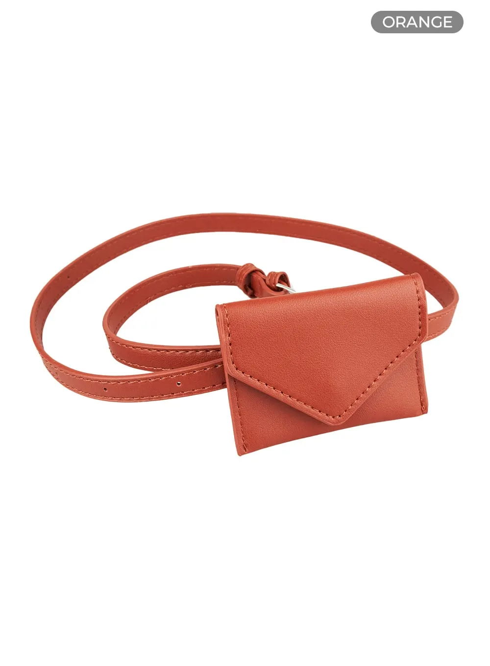 Faux Leather Buckle Belt CU410