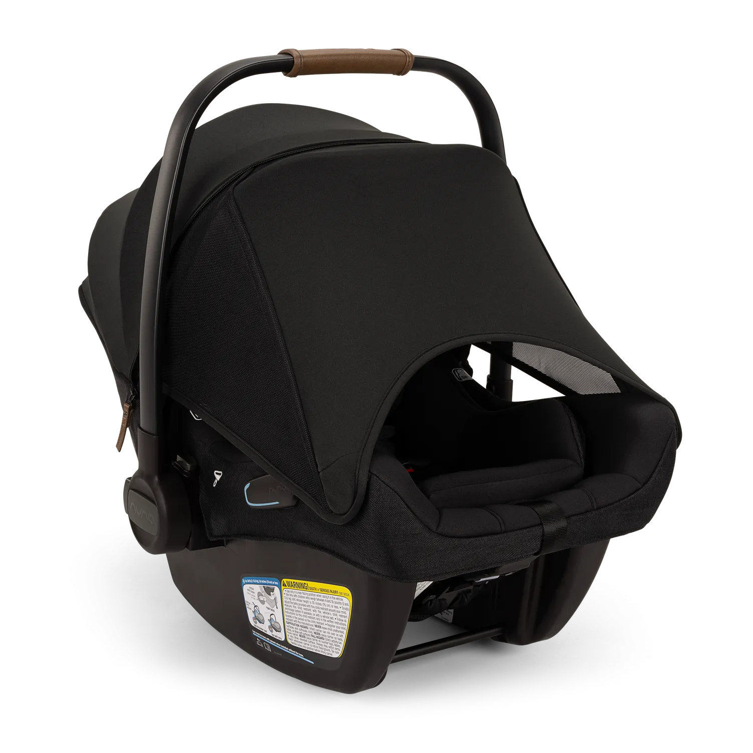 FLOOR MODEL SALE - Nuna - Pipa Aire RX Infant Car Seat   Pipa RELX Base - Caviar - STORE PICKUP ONLY