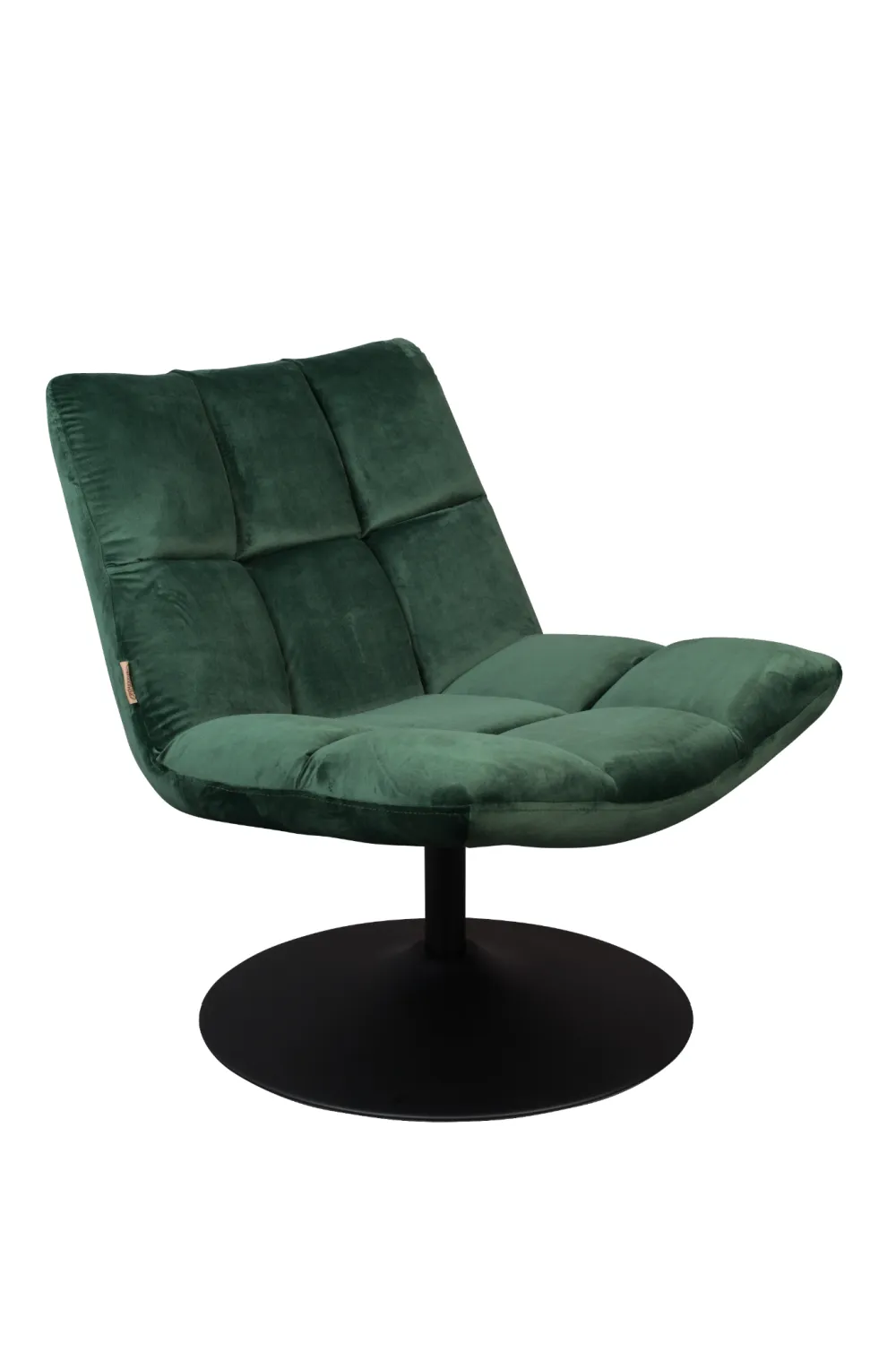 Green Pedestal Accent Chair | Dutchbone Bar