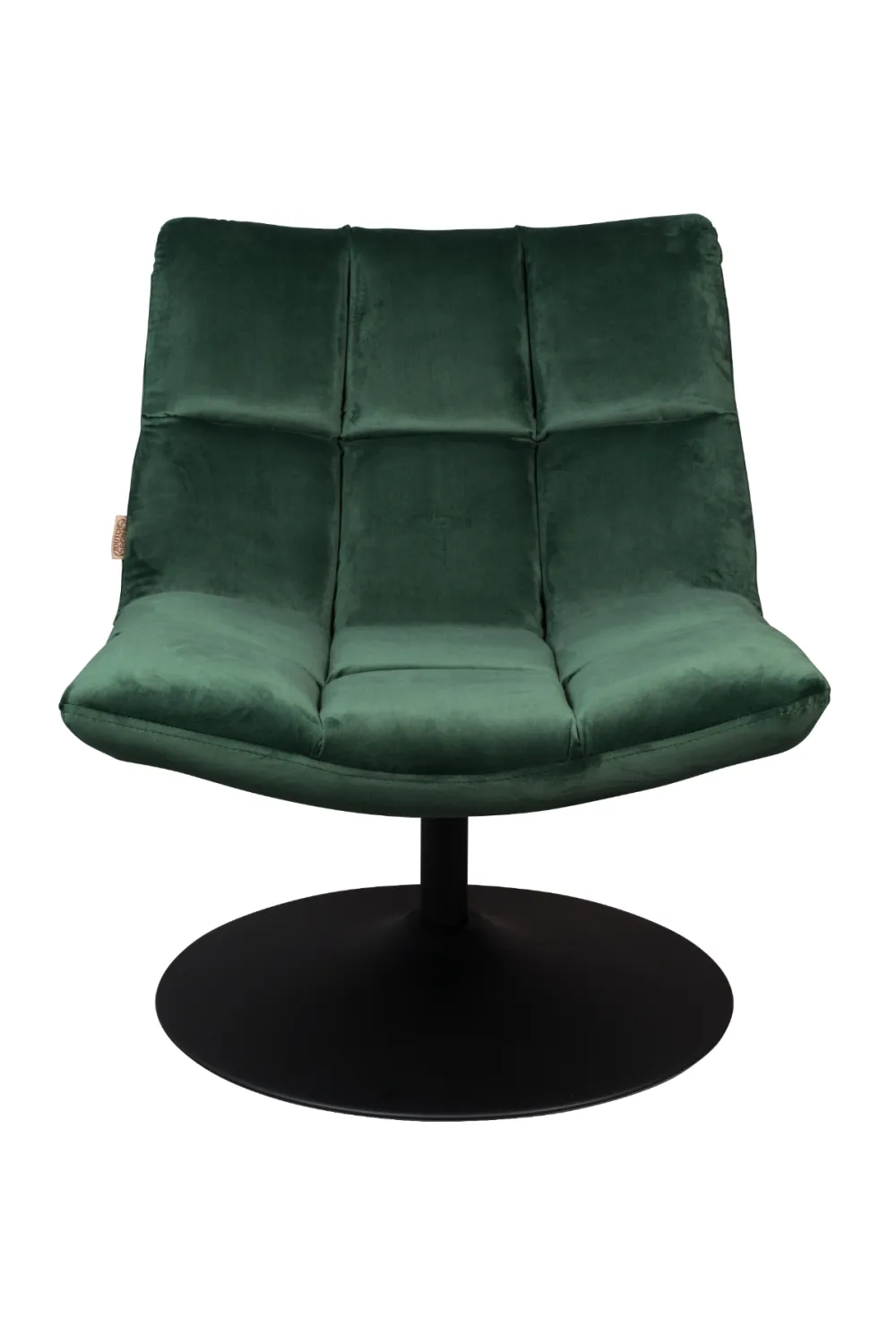 Green Pedestal Accent Chair | Dutchbone Bar