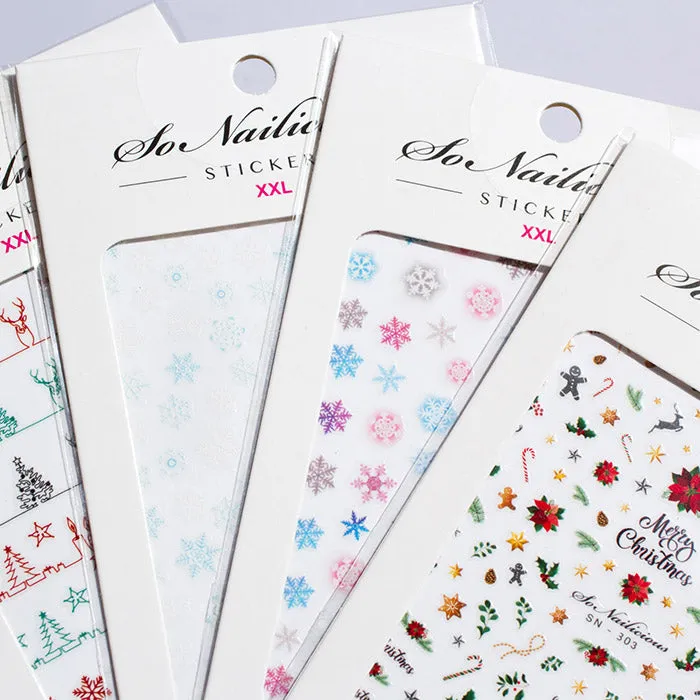 Jolly Holly Christmas Sticker Set - SAVE 30%