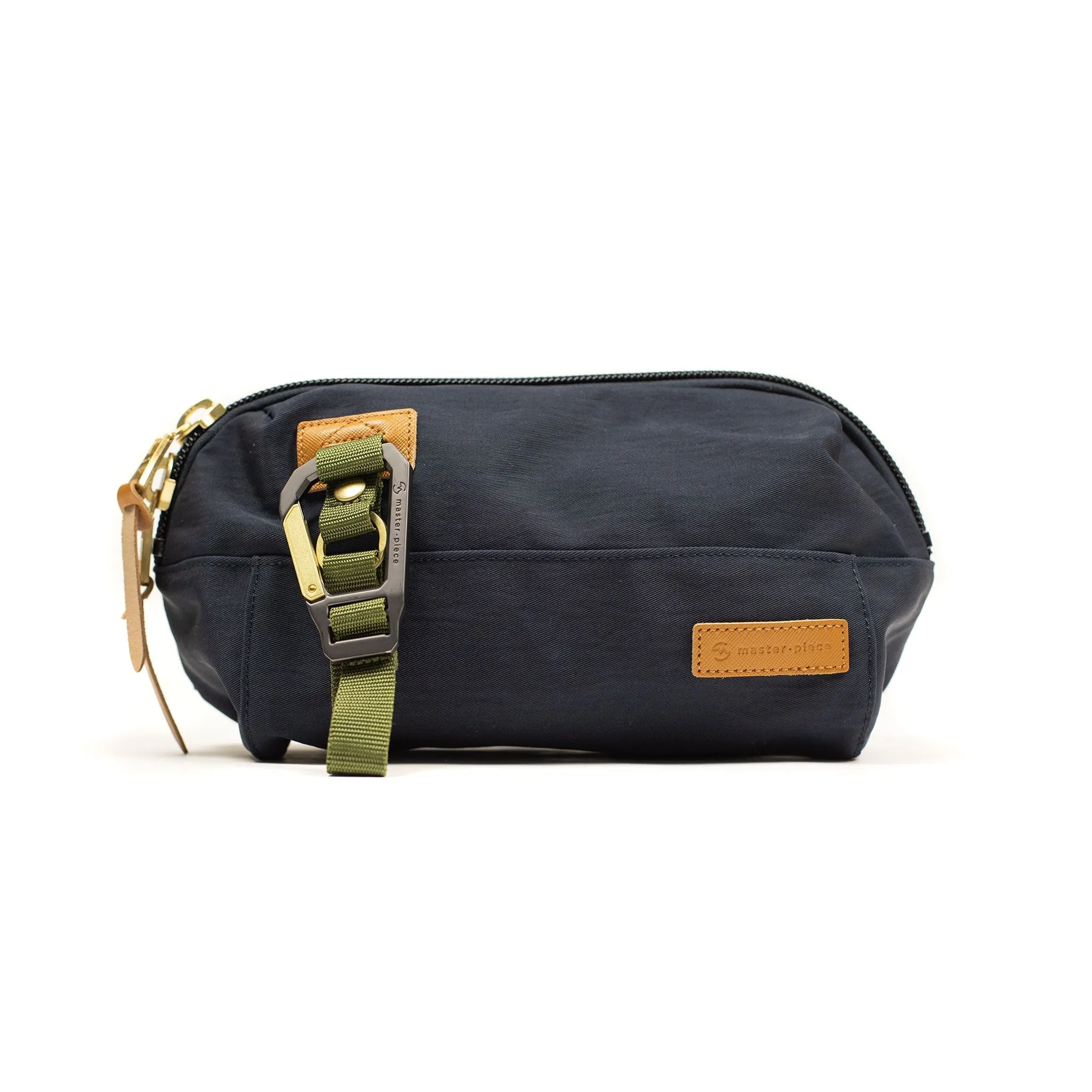 Link carry bag in navy shrunken nylon (restock)