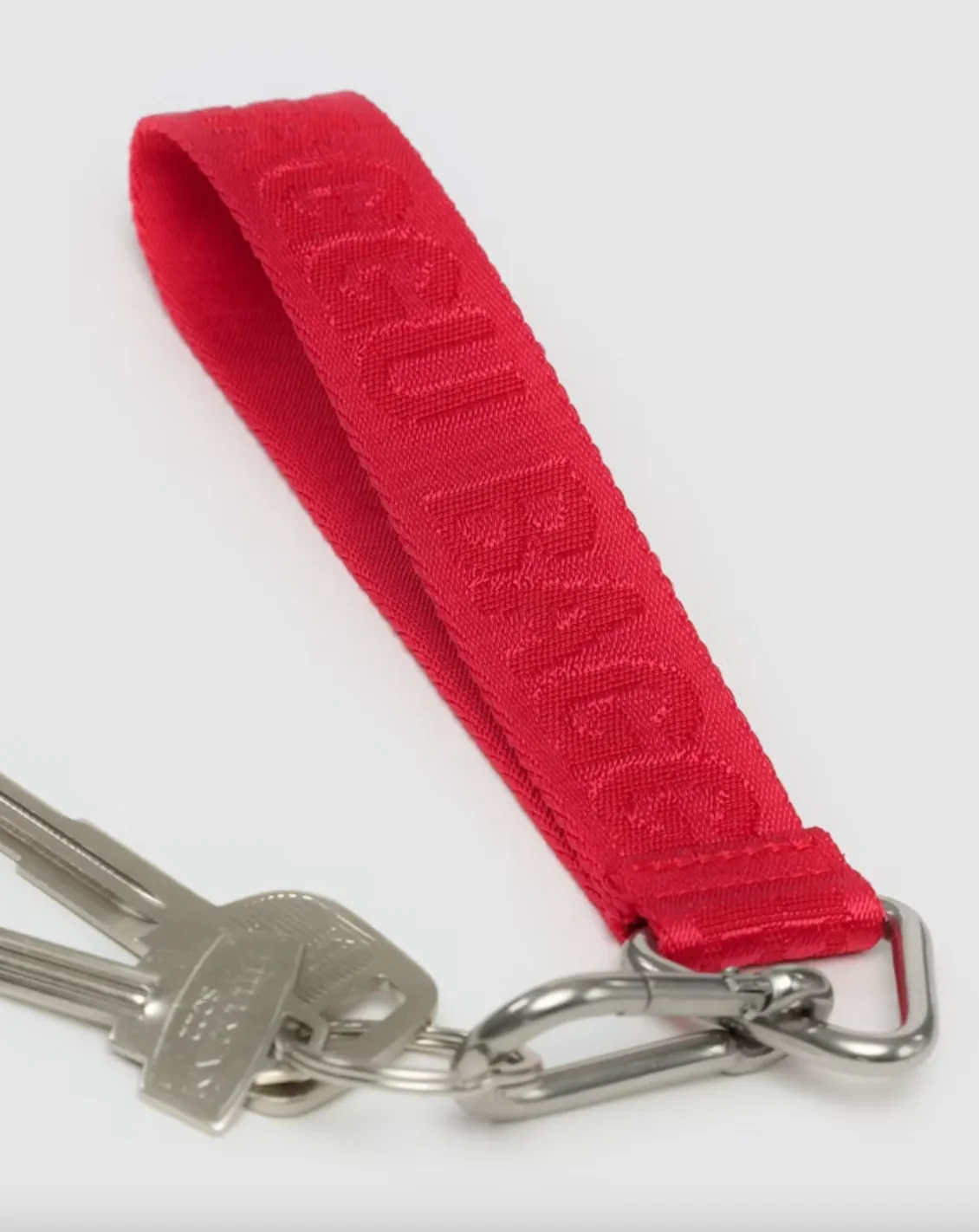 Logo Keychain in Red