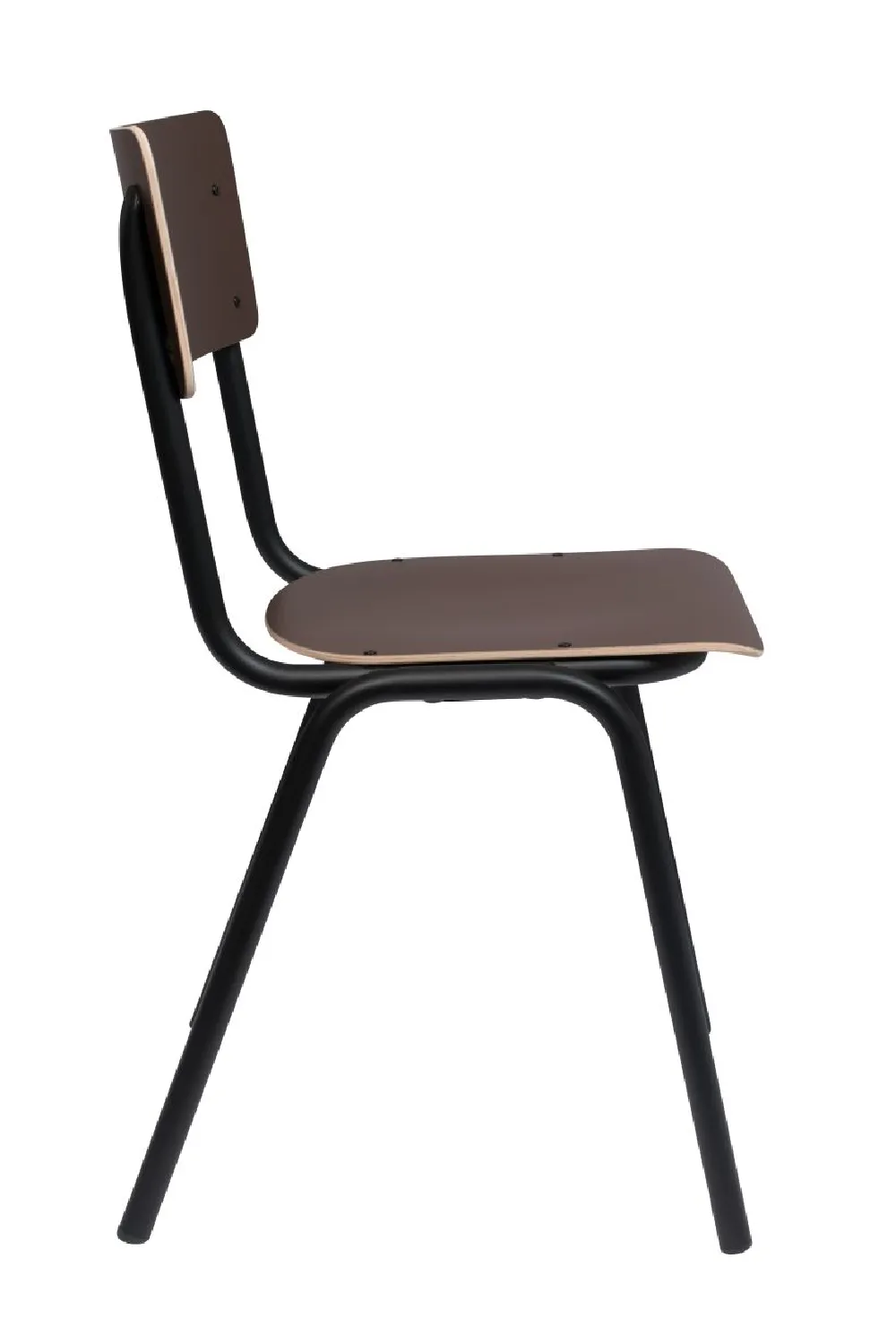 Matte Brown Dining Chairs (4) | Zuiver Back To School