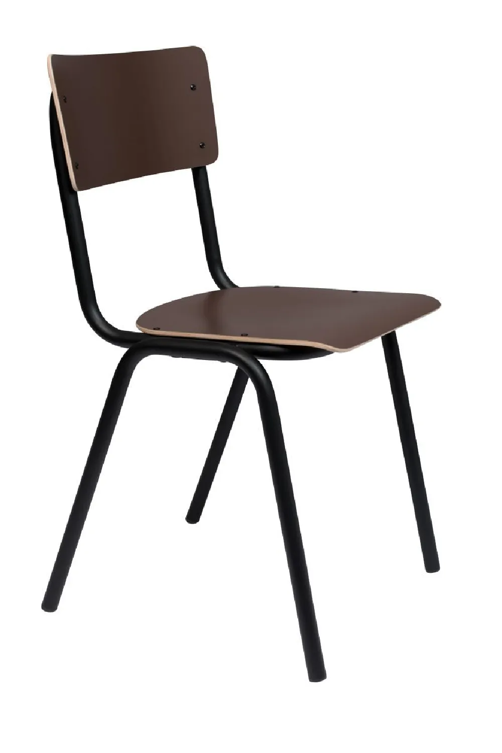 Matte Brown Dining Chairs (4) | Zuiver Back To School