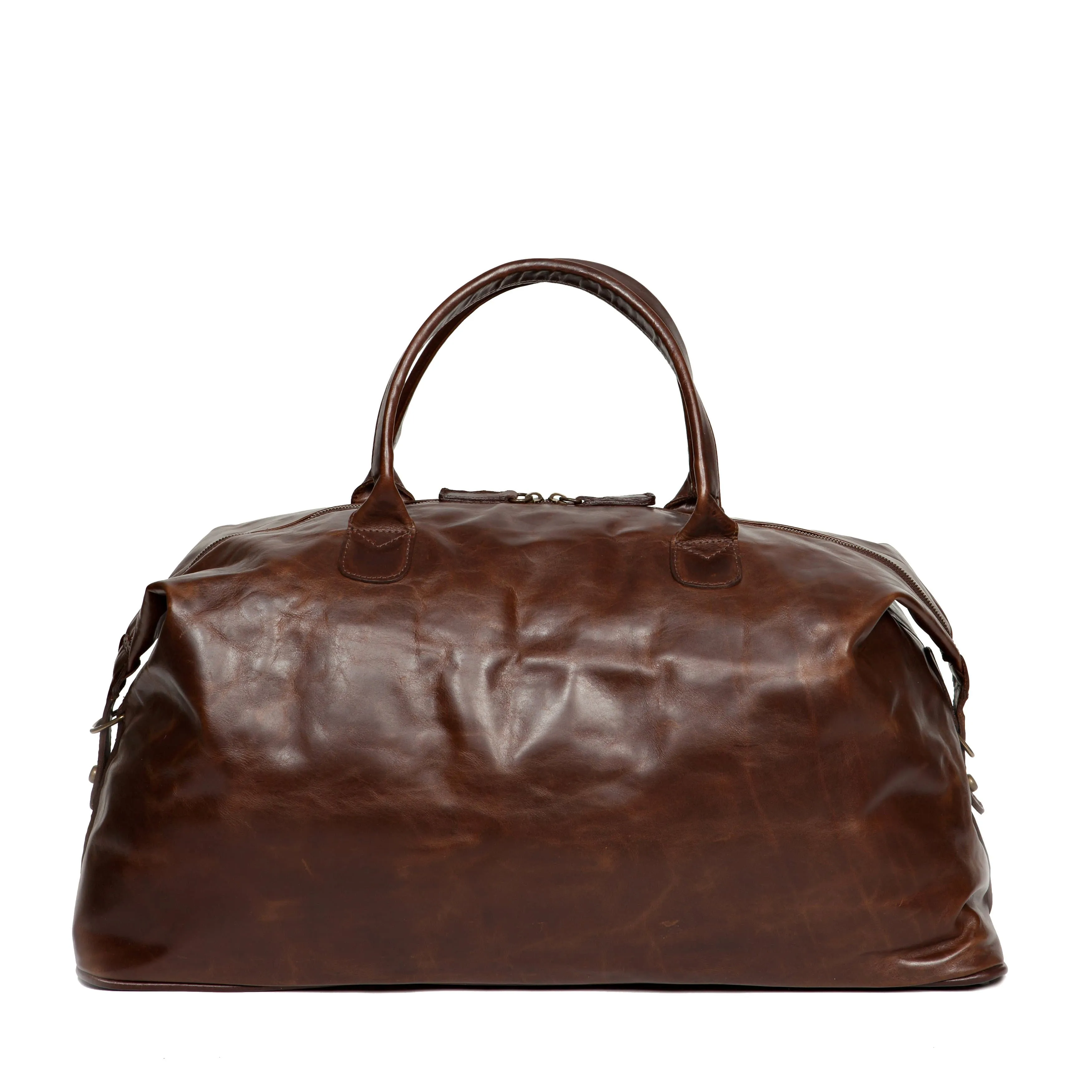 Moore & Giles- Benedict Weekend Bag Bompton Brown