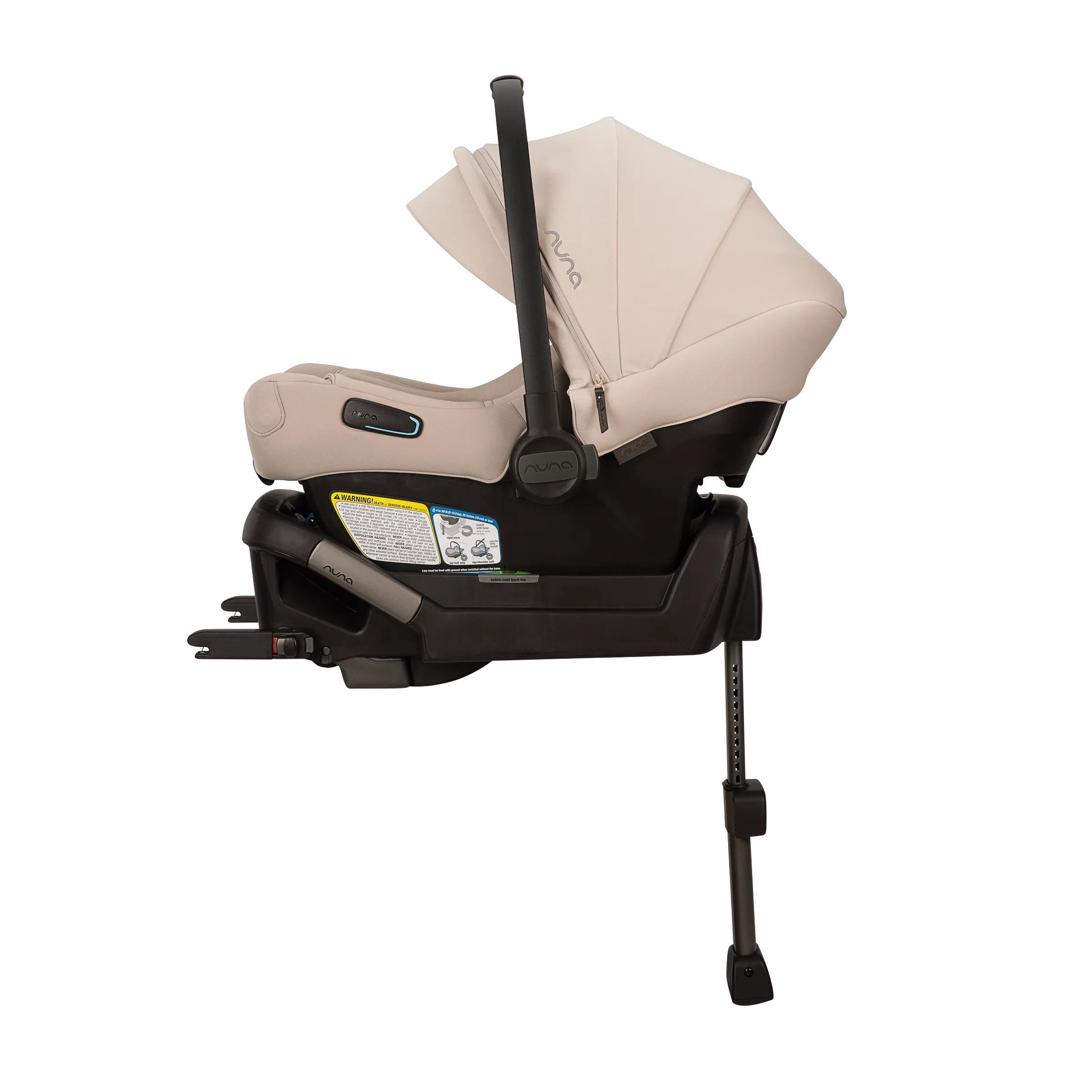 Nuna - Pipa Aire Infant Car Seat   Pipa Base - Biscotti