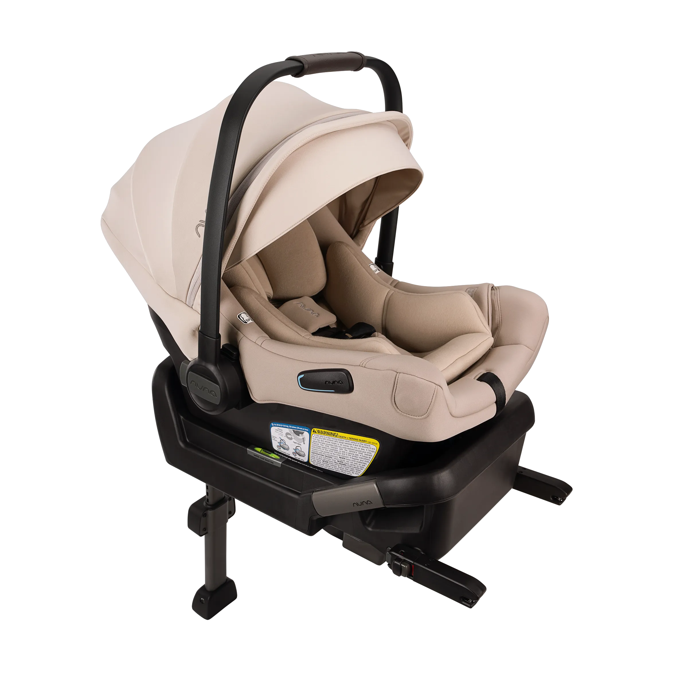 Nuna - Pipa Aire Infant Car Seat   Pipa Base - Biscotti