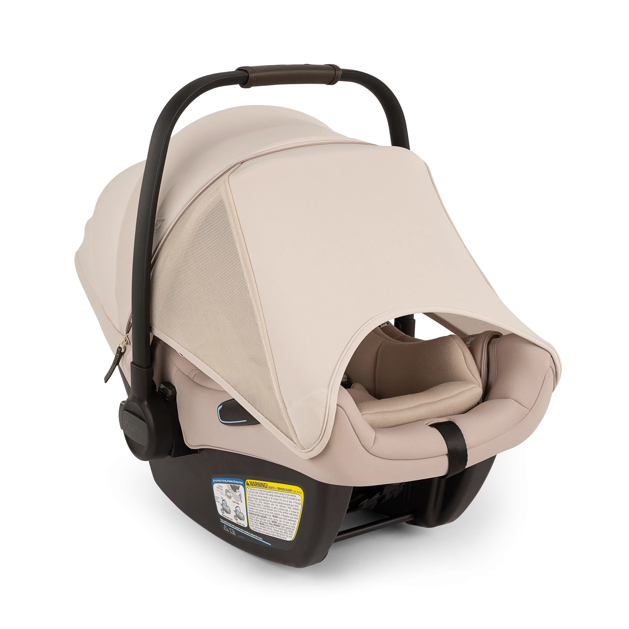 Nuna - Pipa Aire Infant Car Seat   Pipa Base - Biscotti