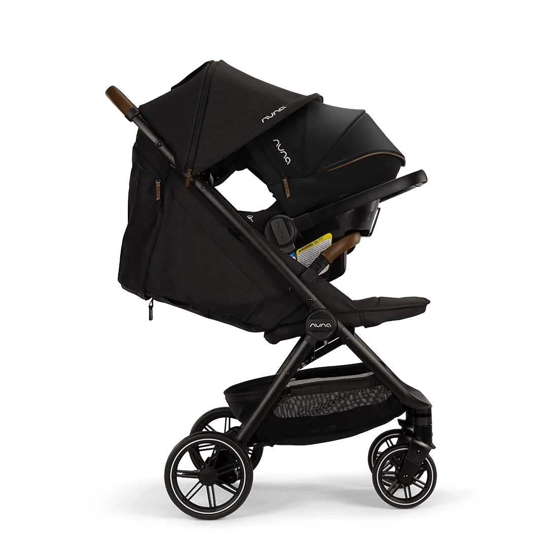 Nuna - TRVL LX Stroller - Caviar