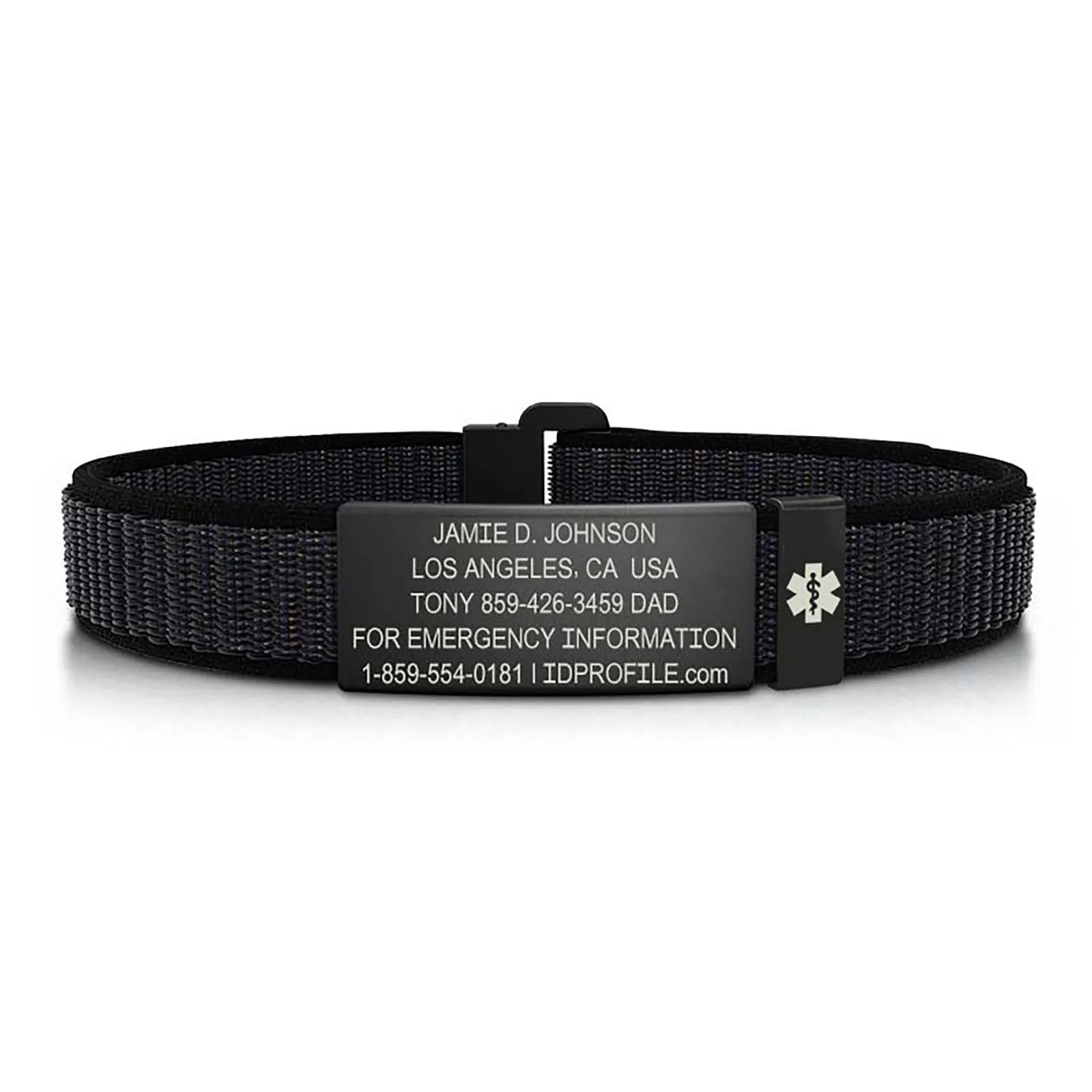 Nylon Loop Medical ID - XL - With iD Profile