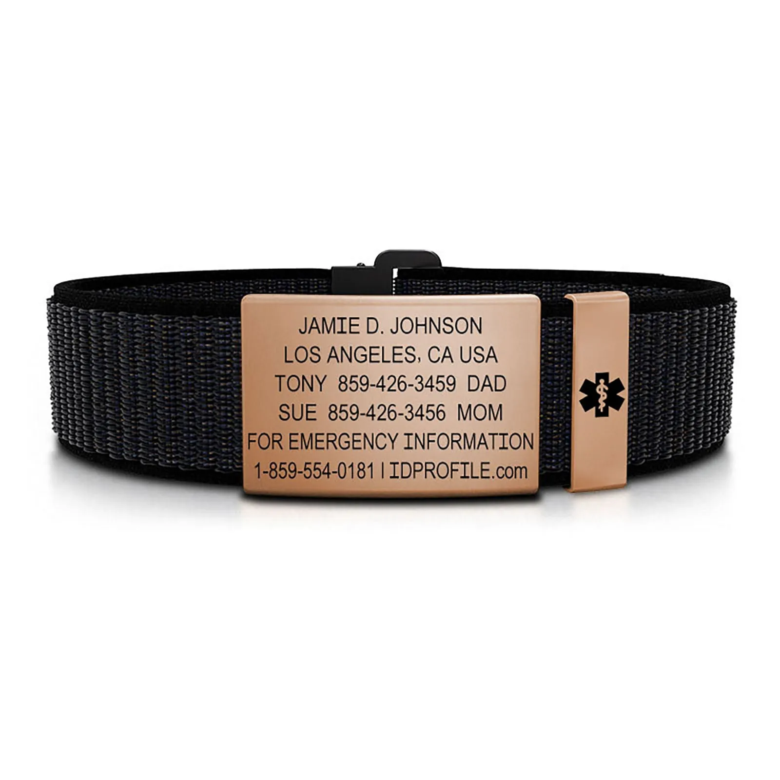 Nylon Loop Medical ID - XL - With iD Profile