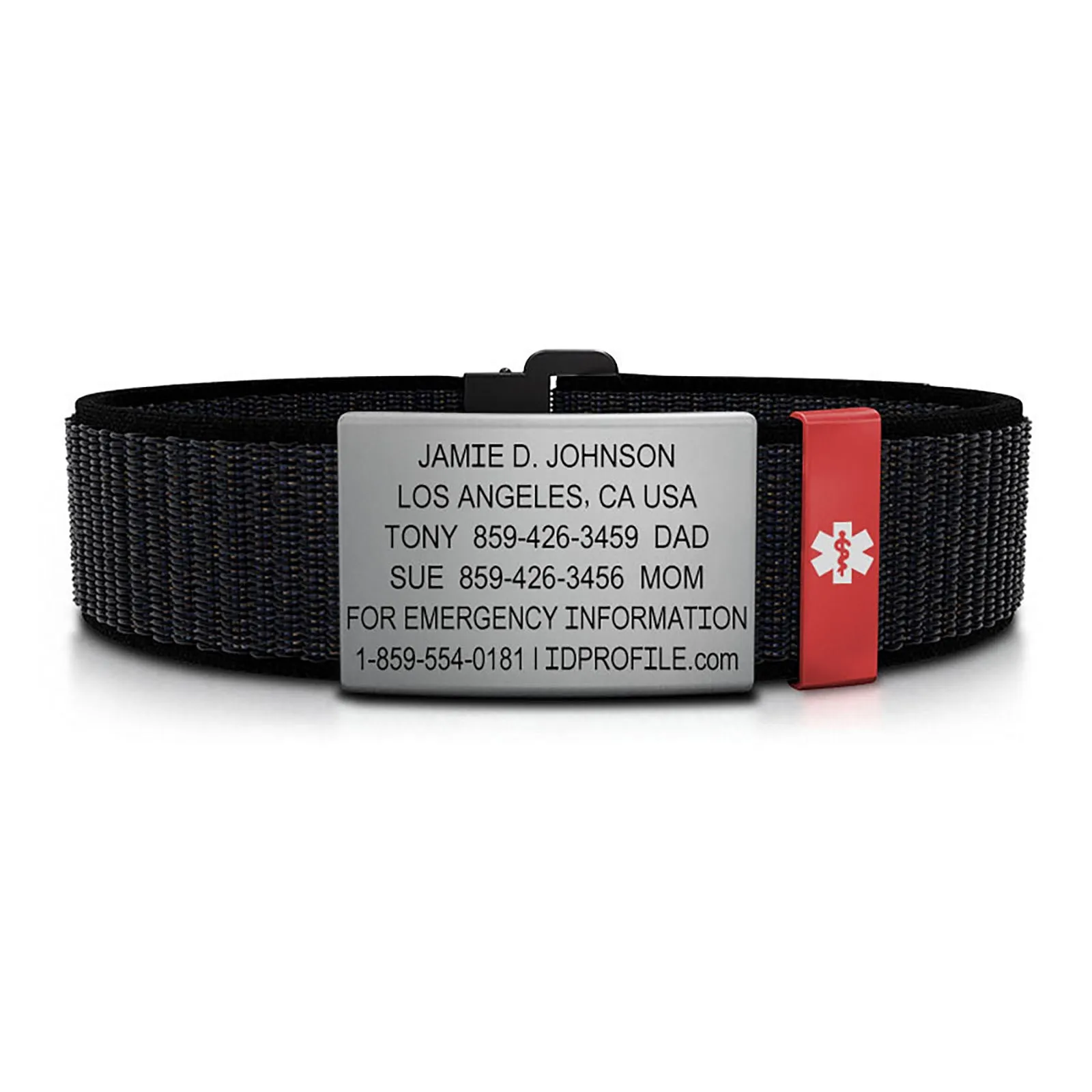 Nylon Loop Medical ID - XL - With iD Profile