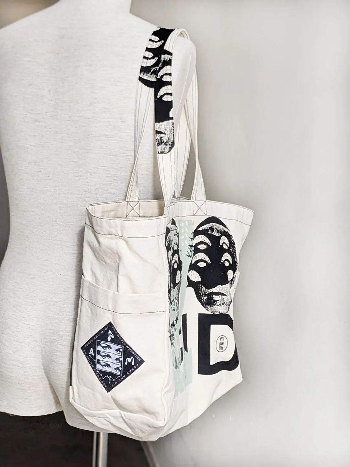 P.A.M POETIC VERSE TOTE BAG