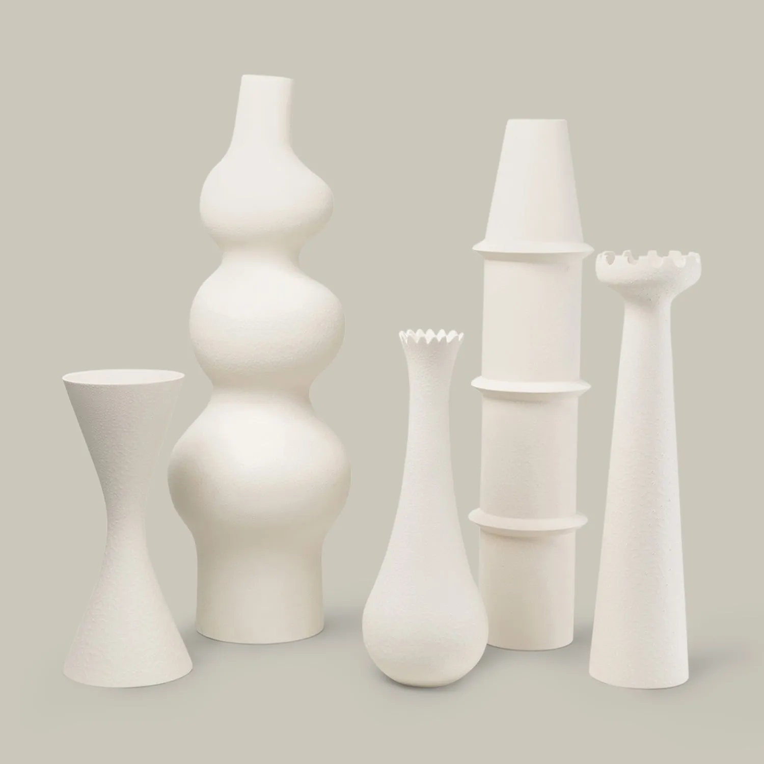 Pasteur Vase (Matte White)