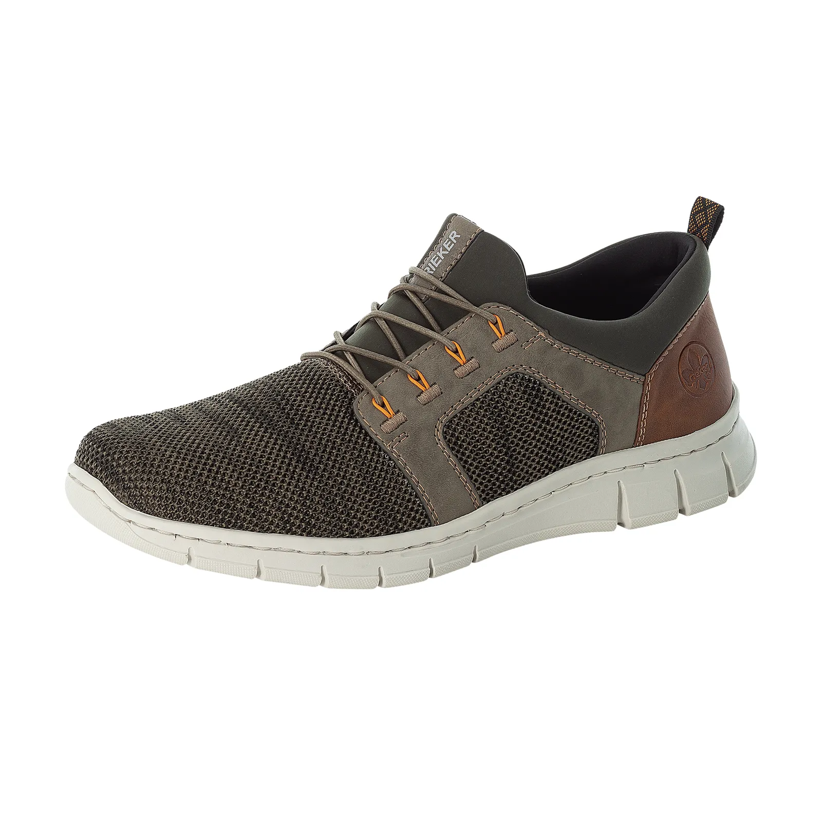 Rieker Timo B7796-54 Sneaker (Men) - Moos/Olive/Mandel/Pesto