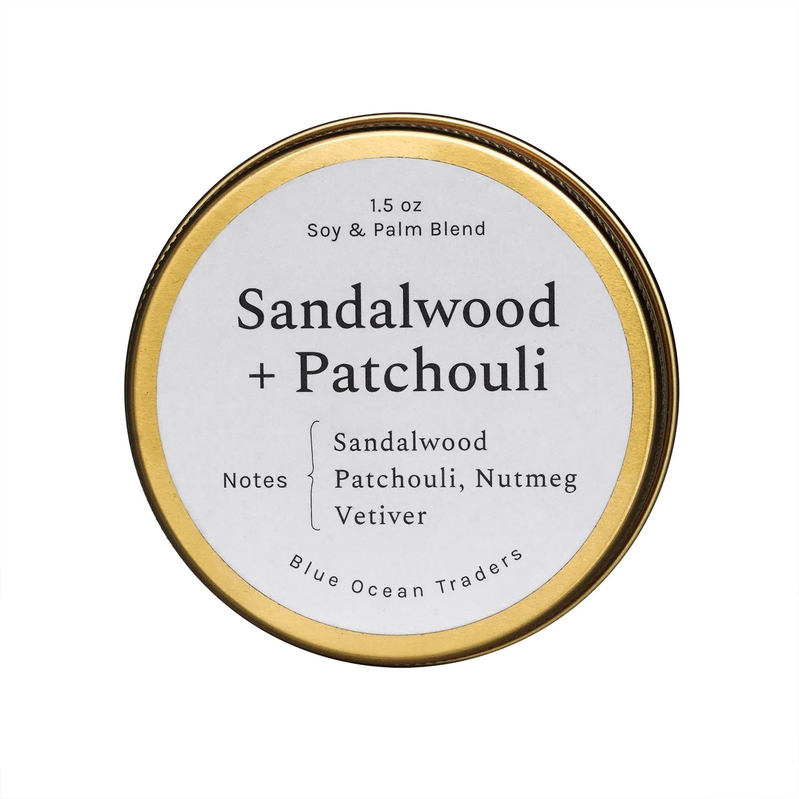 Sandalwood   Patchouli Travel Tin