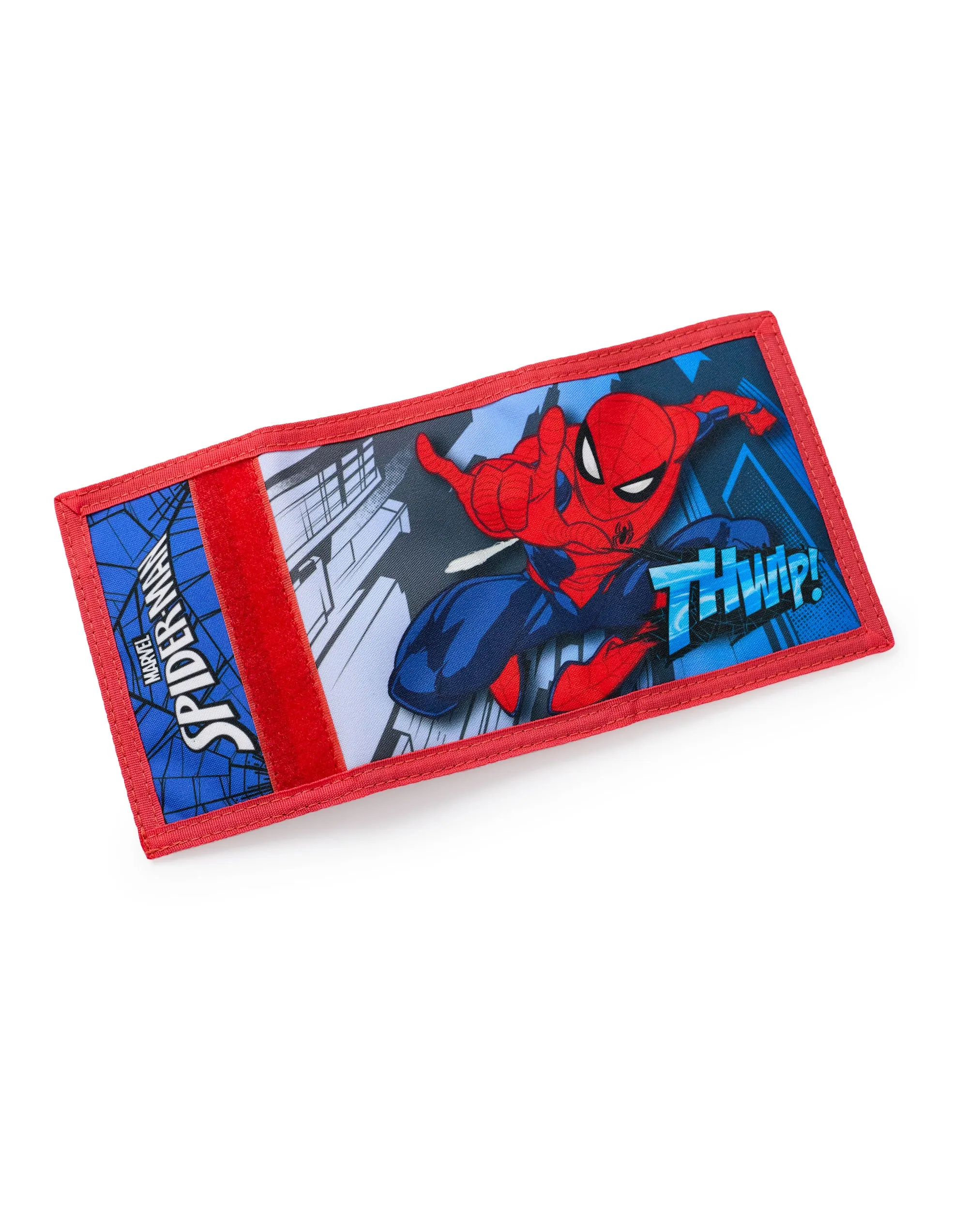 Spiderman Thwip Boys Multicoloured Velcro Wallet