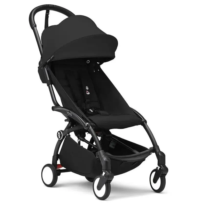 Stokke - YOYO 3 Stroller 6  - Black Frame   Black