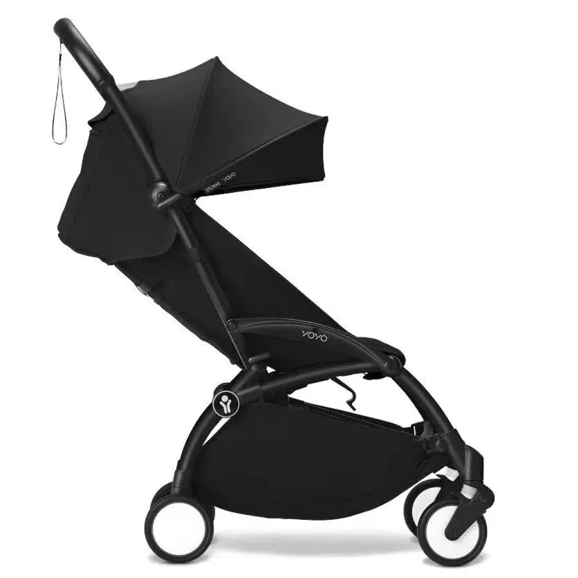 Stokke - YOYO 3 Stroller 6  - Black Frame   Black