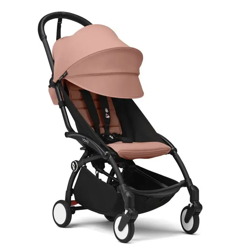 Stokke - YOYO 3 Stroller 6  - Black Frame   Ginger