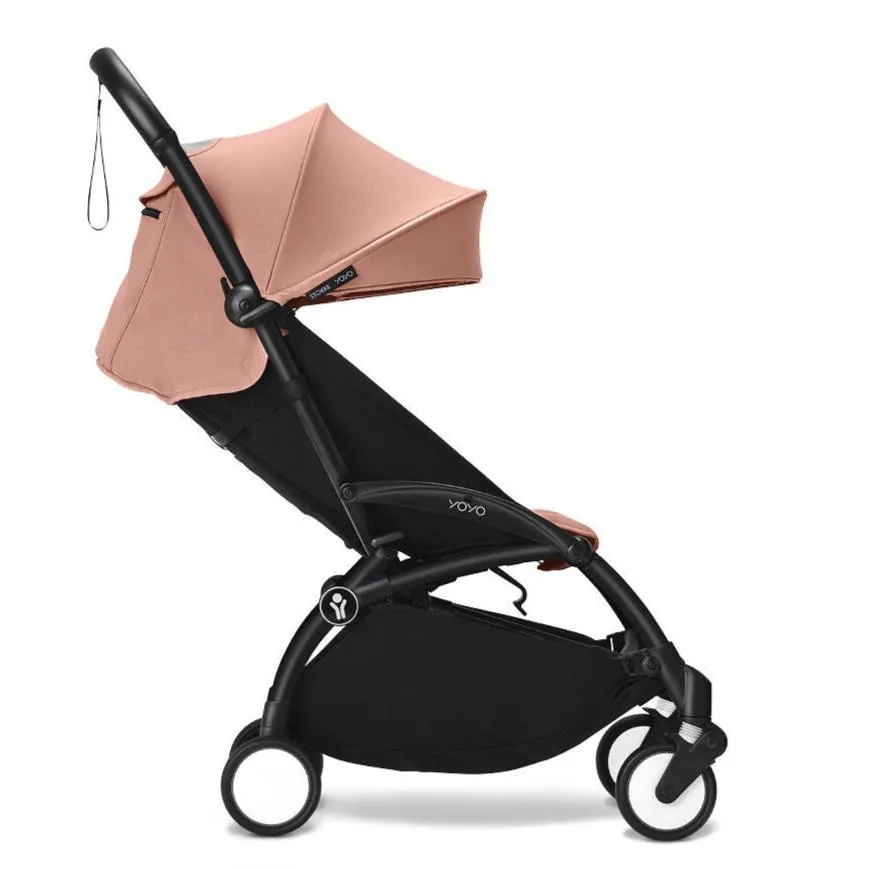 Stokke - YOYO 3 Stroller 6  - Black Frame   Ginger