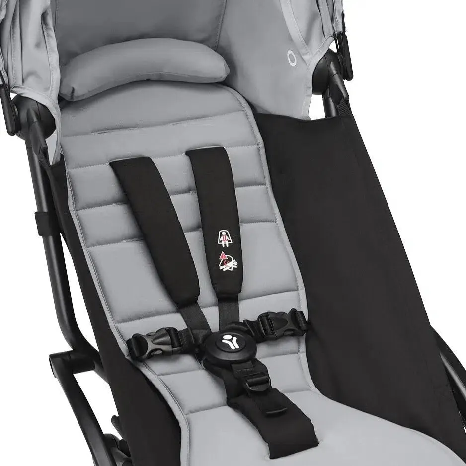 Stokke - YOYO 3 Stroller 6  - Black Frame   Stone