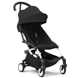 Stokke - YOYO 3 Stroller 6  - White Frame   Black