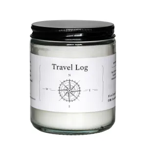 Travel Log Jar Candle