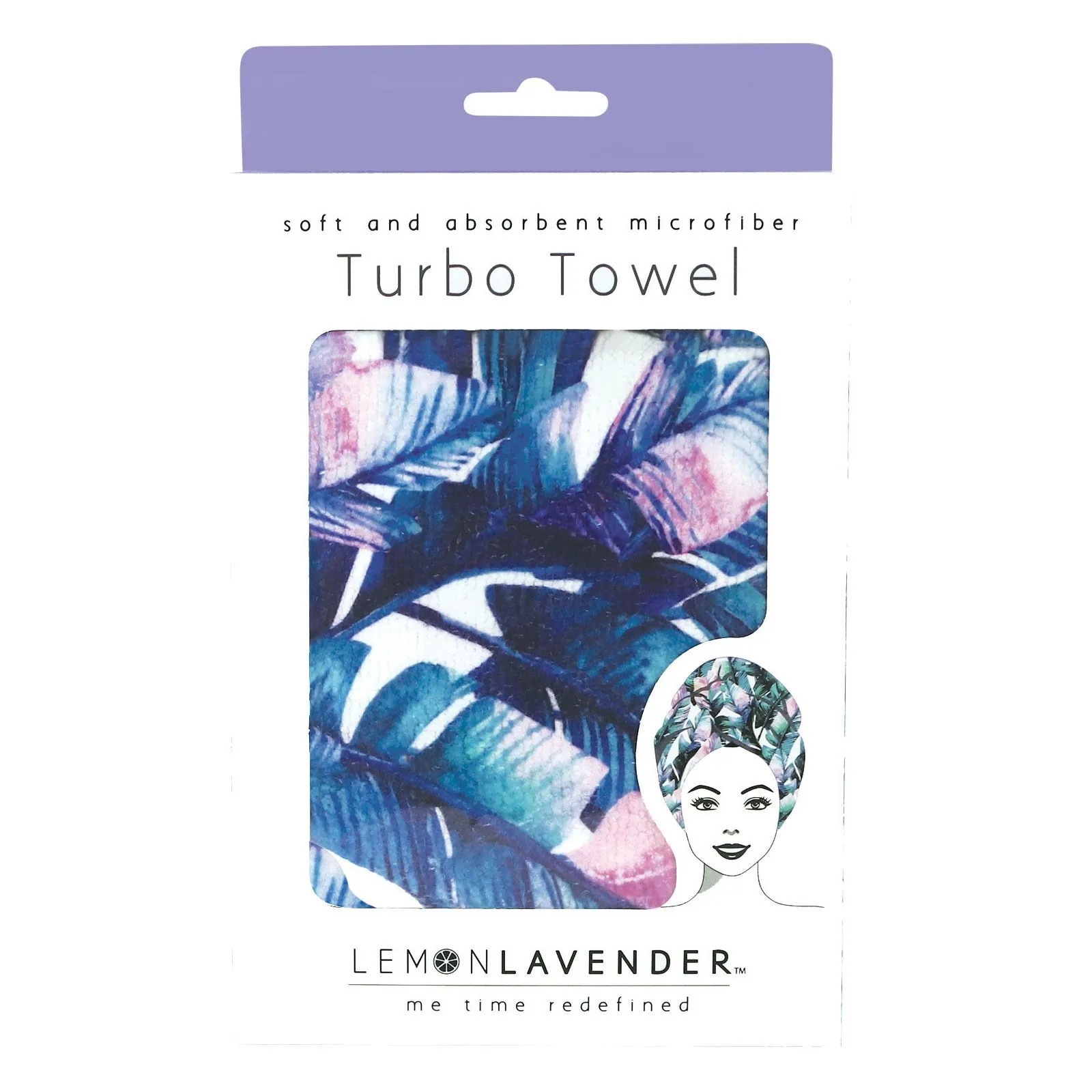 Turbo Towel - Hair Drying Towel in Fun Colors and Prints from Lemon Lavender