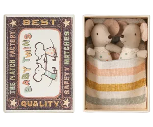 Twins, Baby mice in matchbox