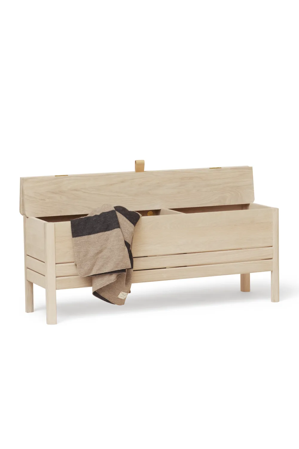 White Oak Storage Bench L | Form & Refine A Line