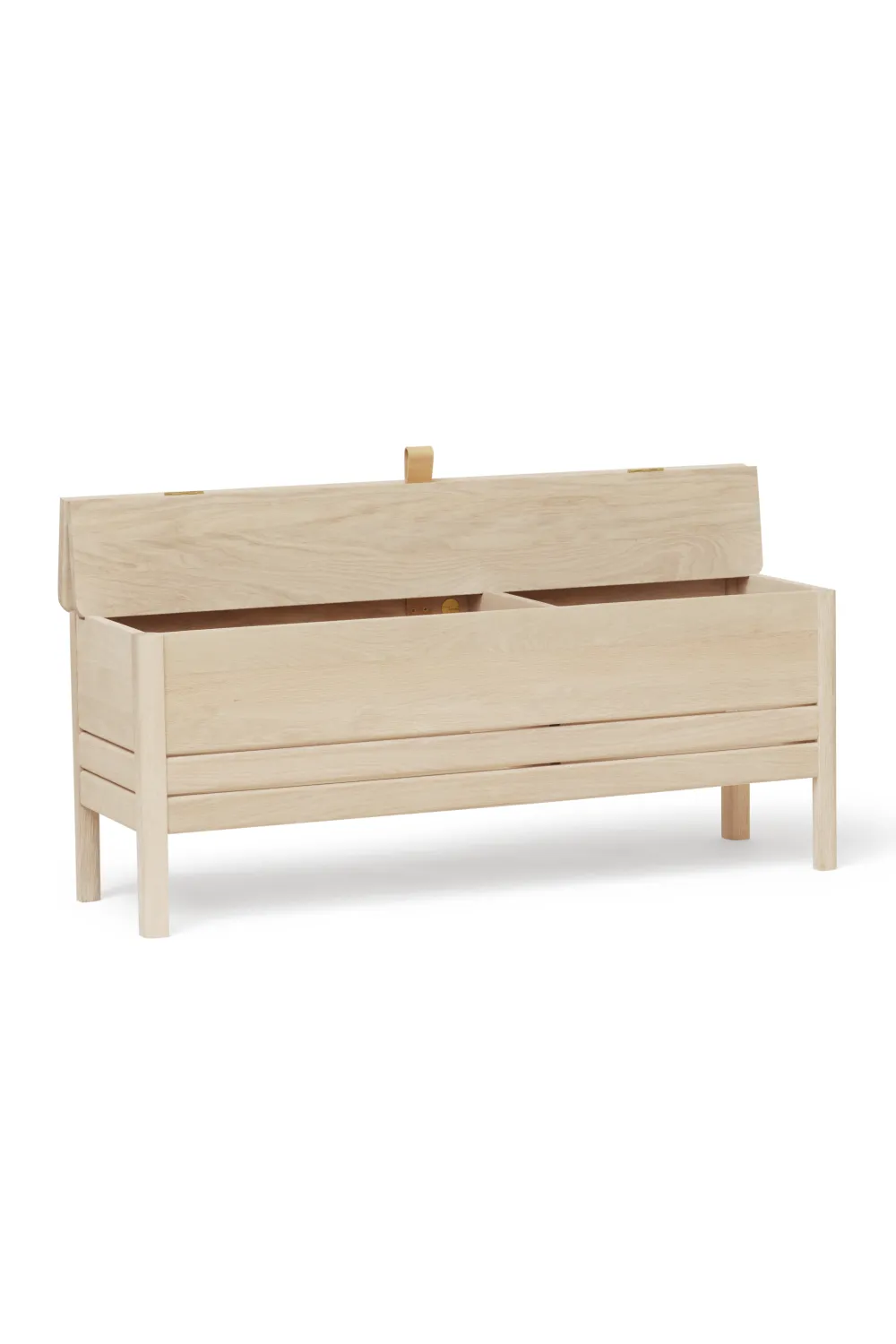 White Oak Storage Bench L | Form & Refine A Line