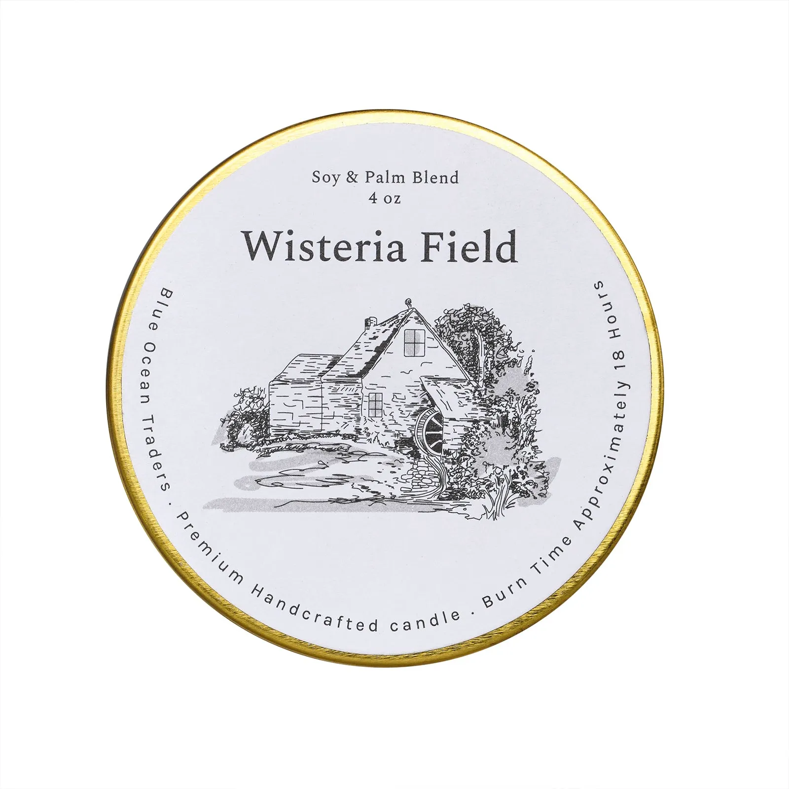 Wisteria Field Travel Tin