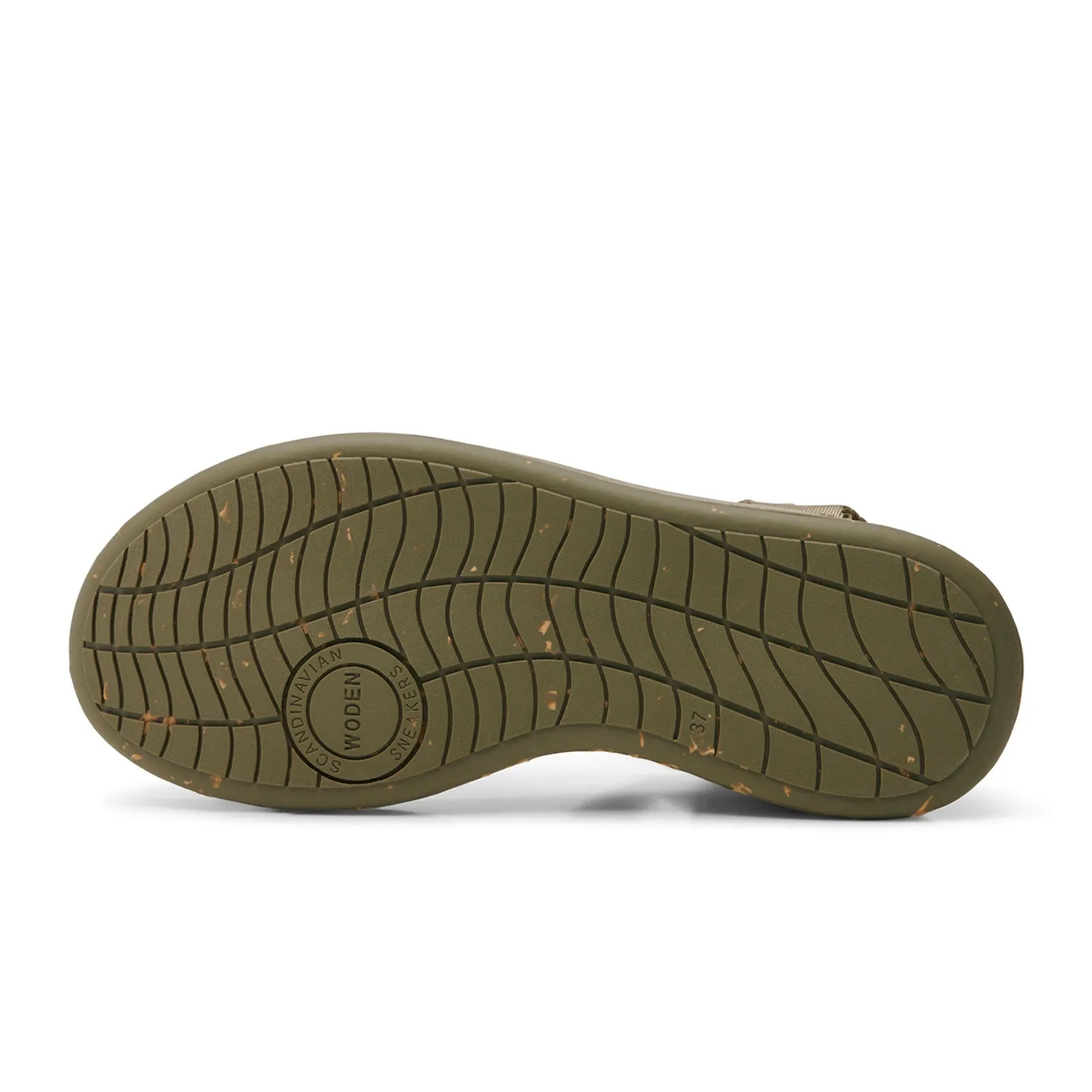 Woden Line Active Sandal (Women) - Dark Olive