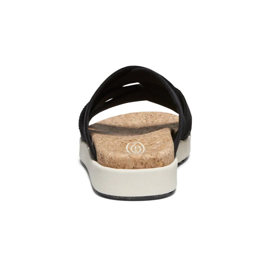 Women's Elle Mixed Slide  |  Black/Birch